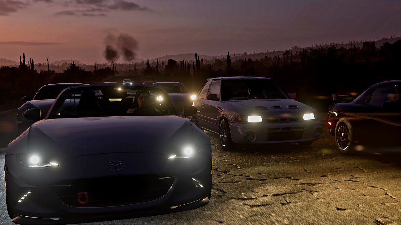 Forza Horizon 5 | Engine ASMR | Mazda Of The Streets | 1994 Mazda 323 GT-R