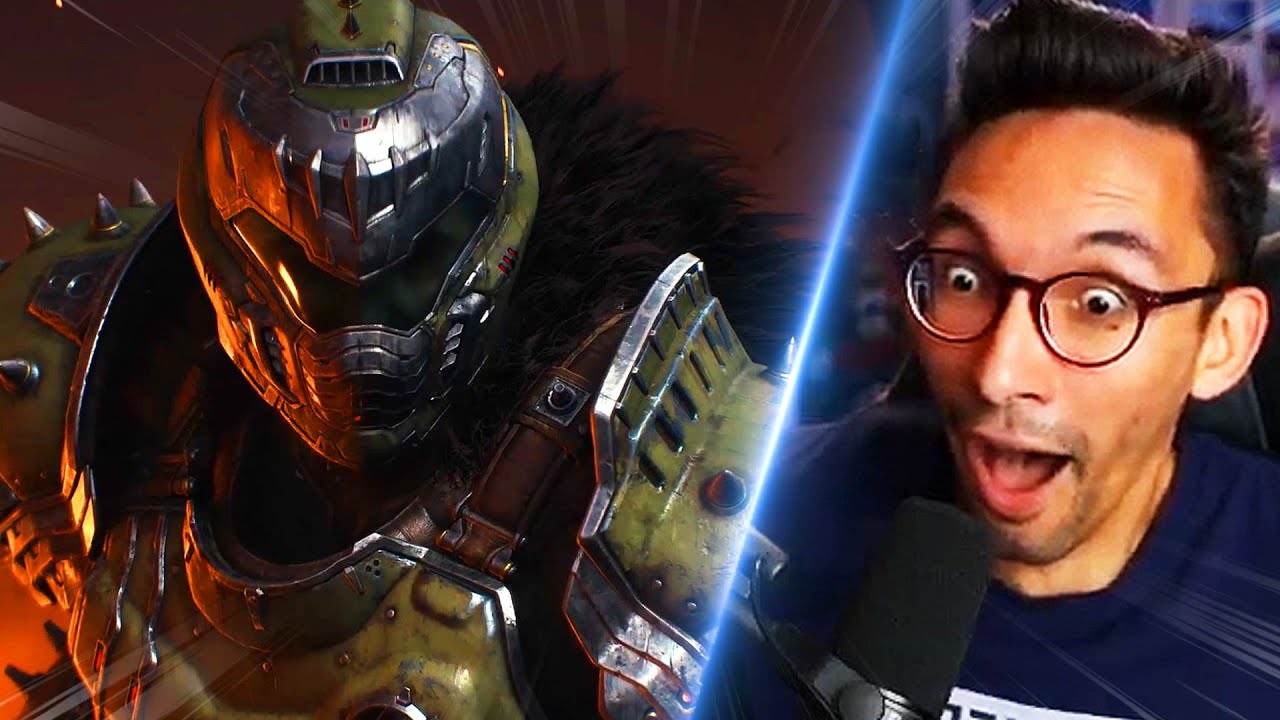 MY MOST ANTICIPATED GAME // Doom The Dark Ages Reveal Reaction