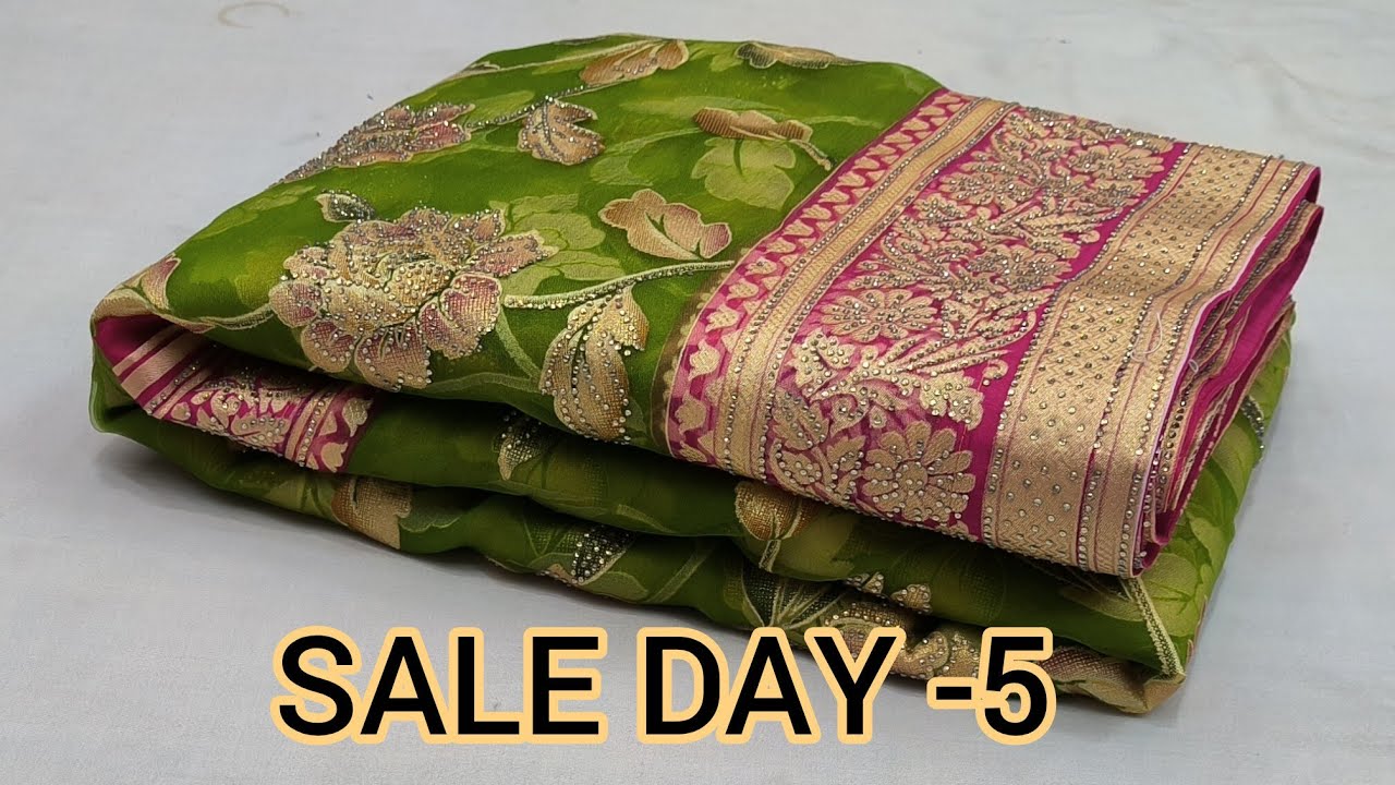 🔥 शादी ओ मे पहनने वाली  साड़ी ओ का महा SALE 🔥#newfancysarees #sareecollection 