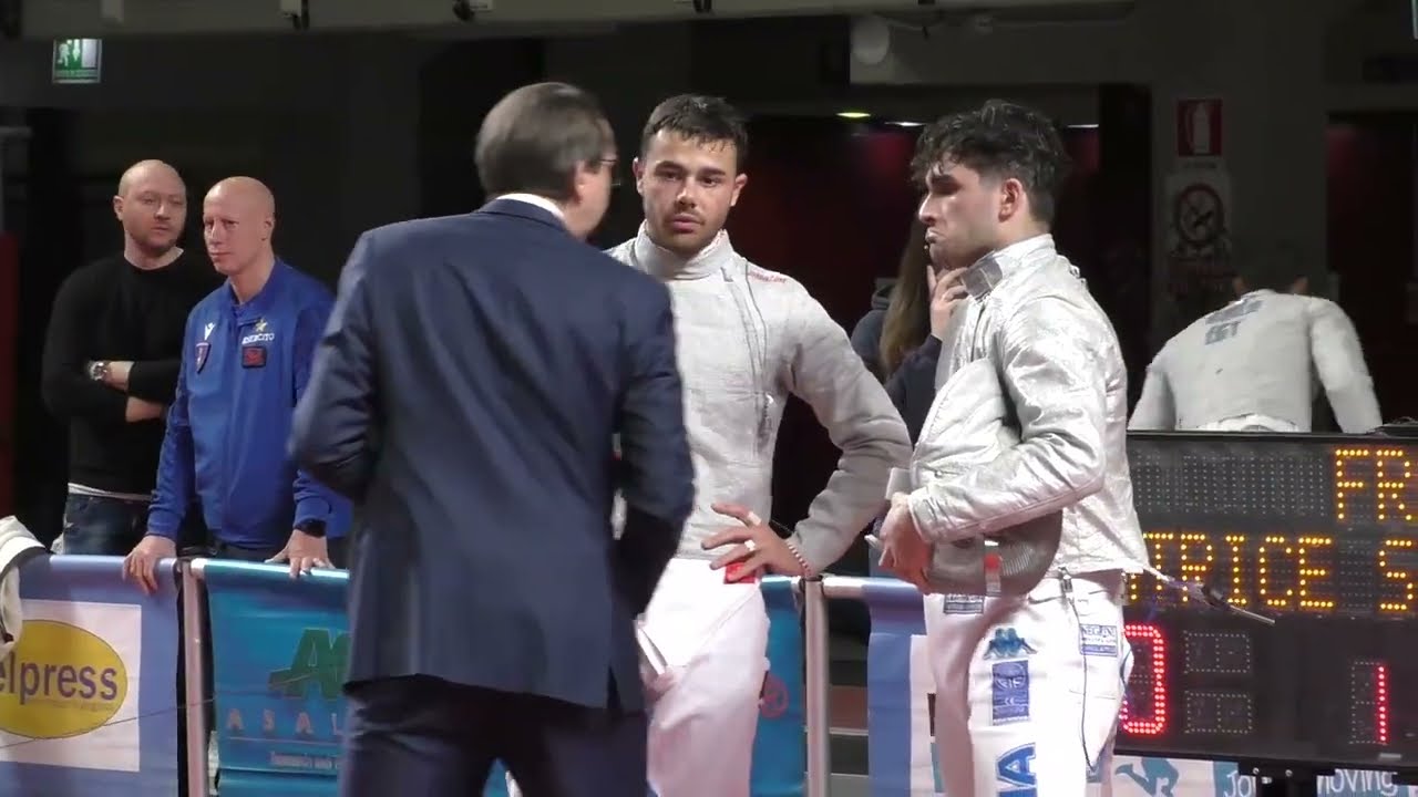 Luxardo World Cup 2025 SMS - L64 - Seb Patrice FRA v Edo Reale ITA