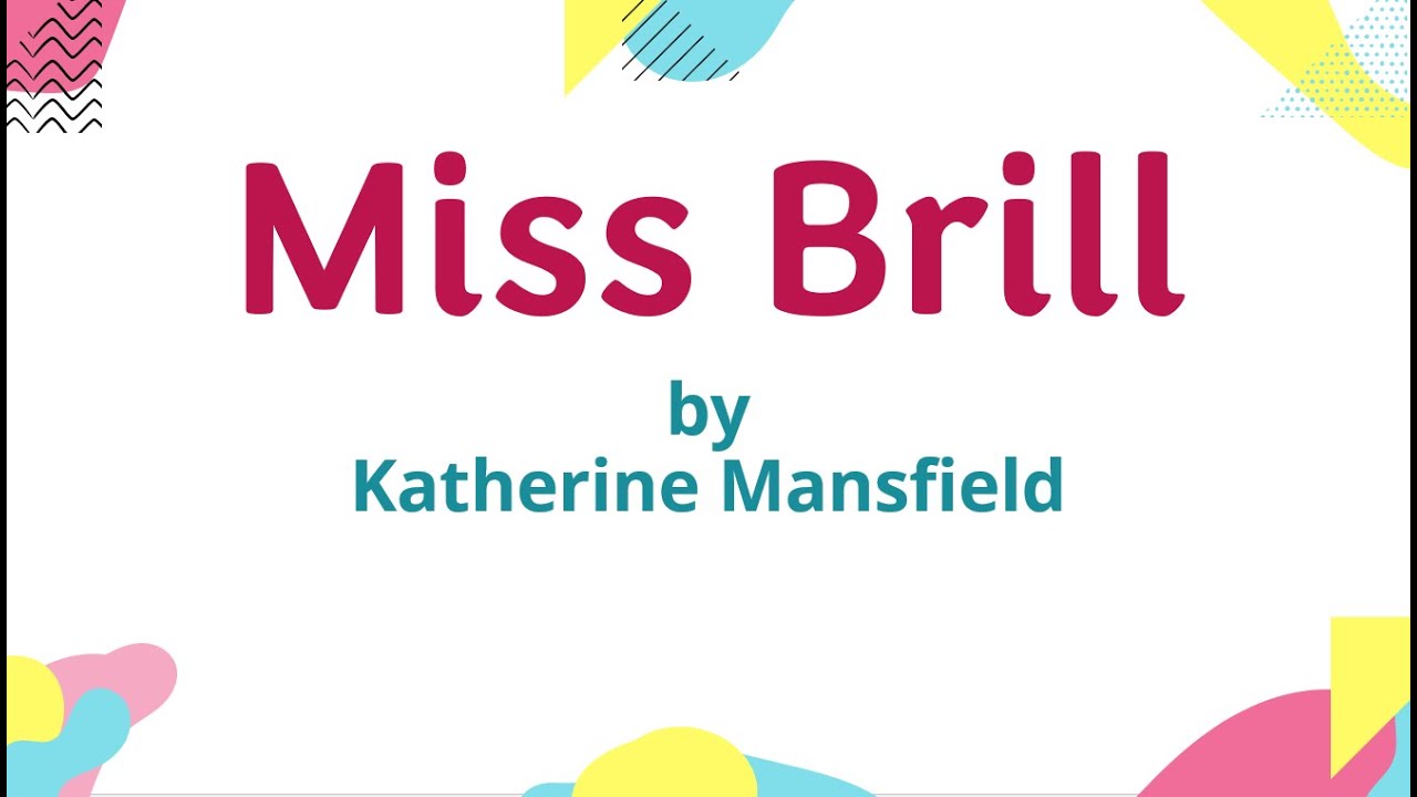 Miss Brill by Catherine Mansfield | S1 | Analysis & themes | Guided Reading  |تحليل مبسط
