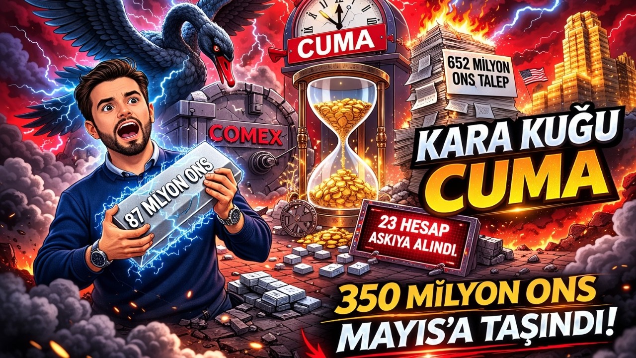 350 Milyon Ons Mayıs’a Taşındı: Gümüşte Kara Kuğu Riski🚨