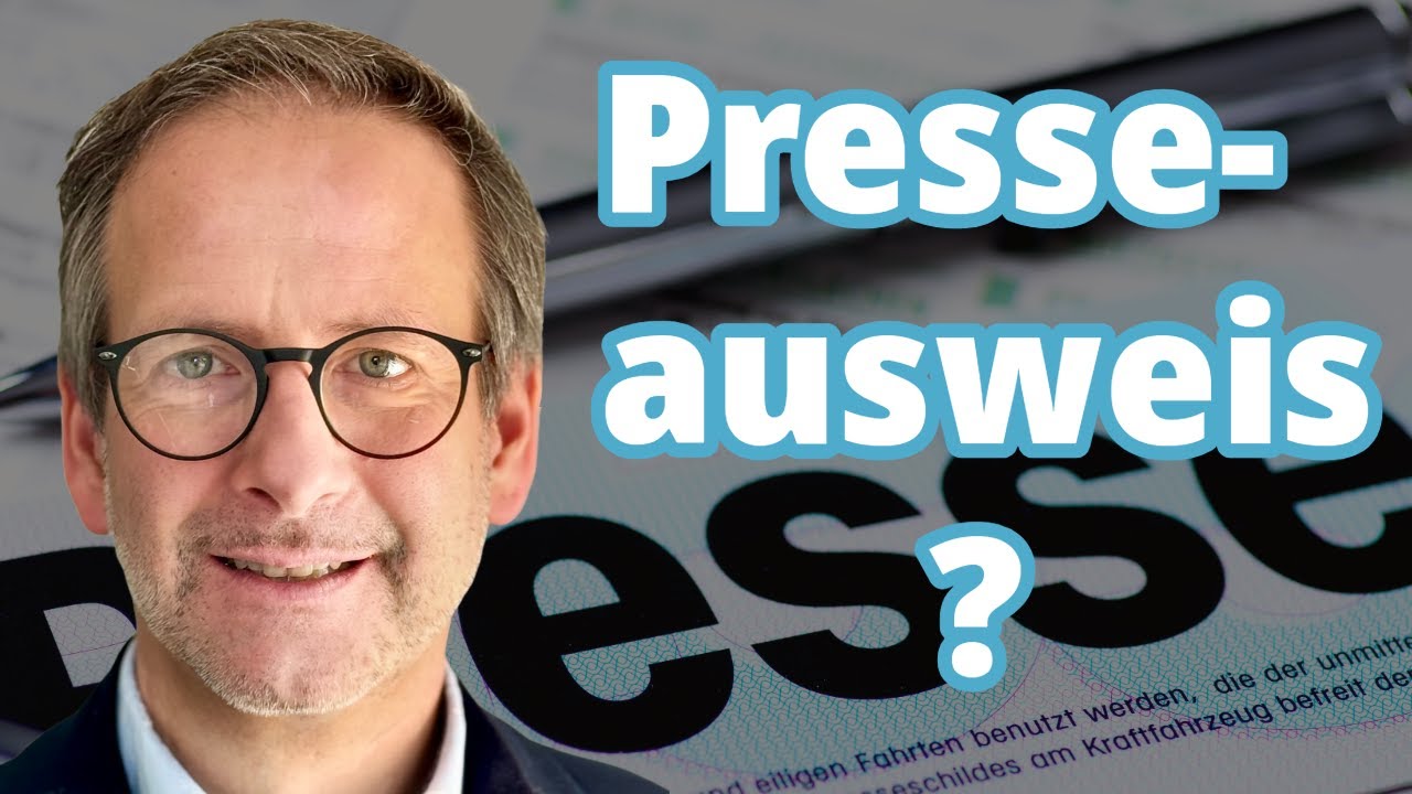 ⚖ Brauchen Journalisten in Deutschland einen Presseausweis? ⚖