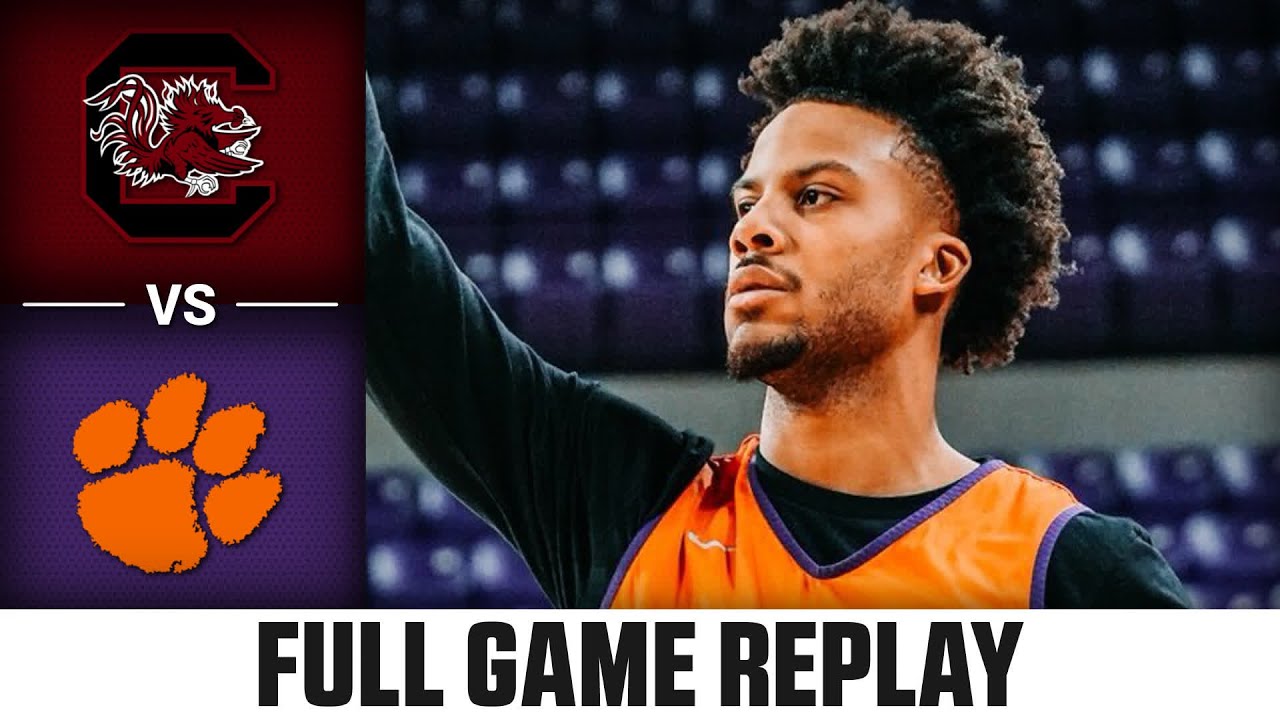 South Carolina vs. Clemson Full Game Replay | 2025-26 ACC Men's Basketball
