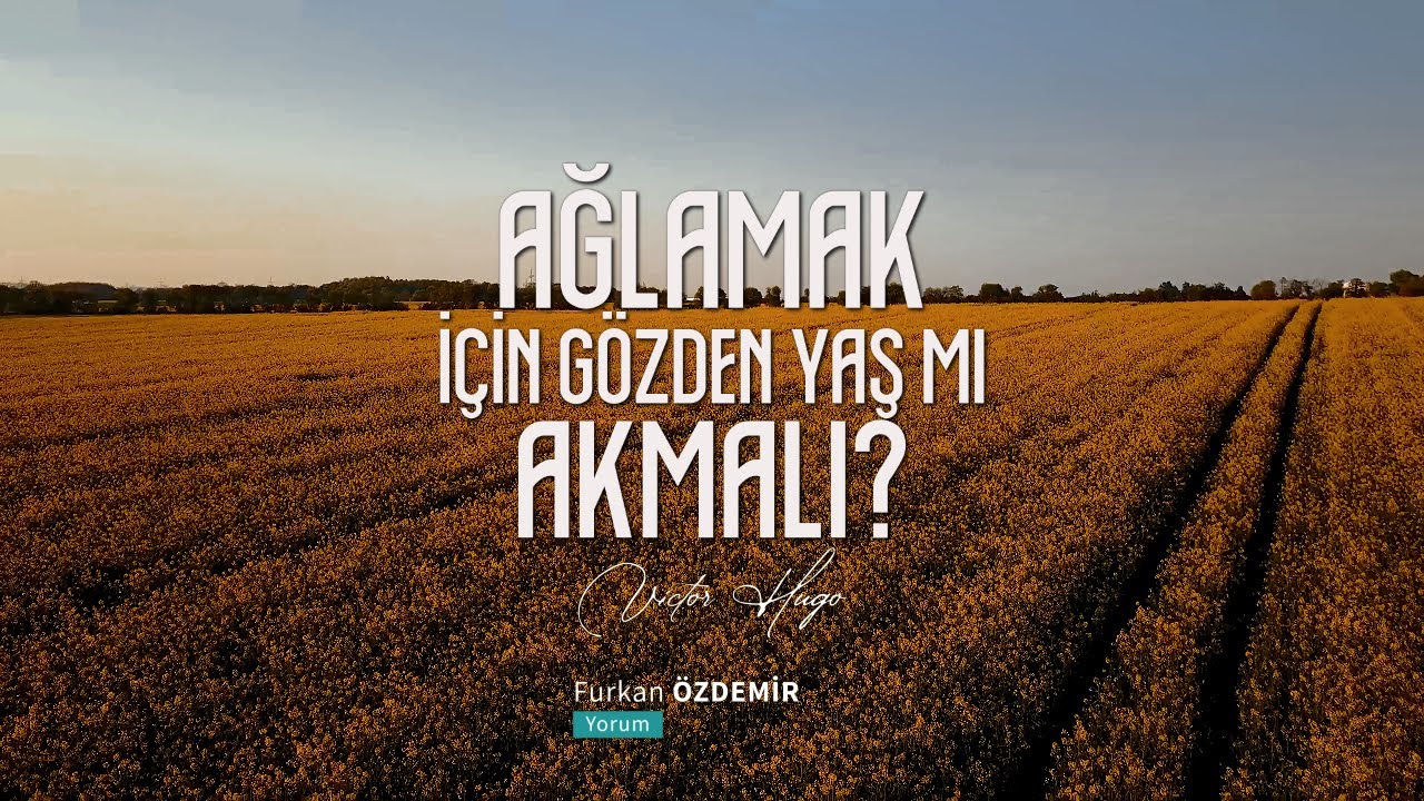 Ağlamak İçin Gözden Yaş mı Akmalı | Victor Hugo [Şiir]