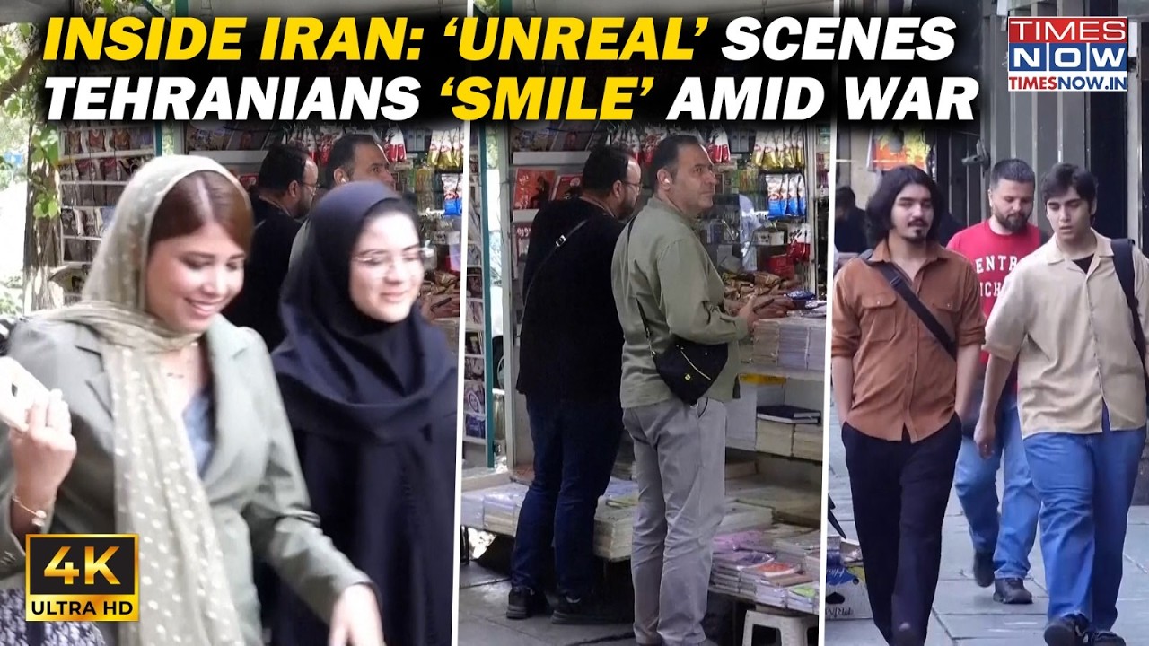 INSIDE IRAN&rsquo;s Tehran | Iranians SMILE Amid WAR Even As IDF Rains MISSILES | 4K | Latest Video | POV
