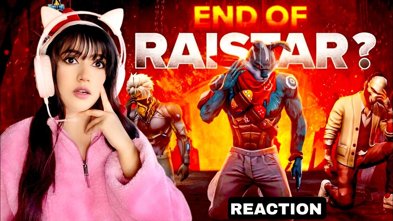 THIS IS END ? RAISTAR QUIT FREE FIRE 😱 BUT WHY? REACTION SAVAGE QUEEN ARIANA