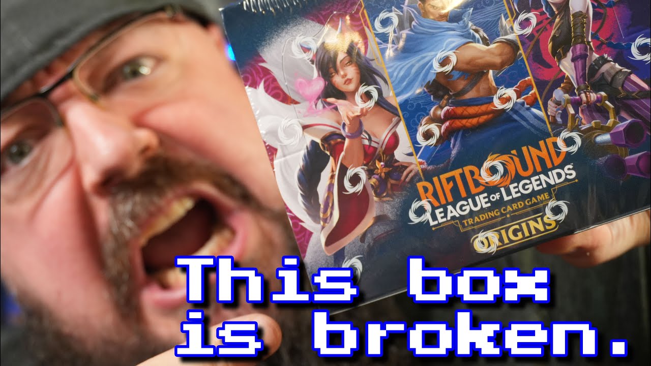 Что-то не так с этой коробкой... Распаковка коробки Riftbound Origins!