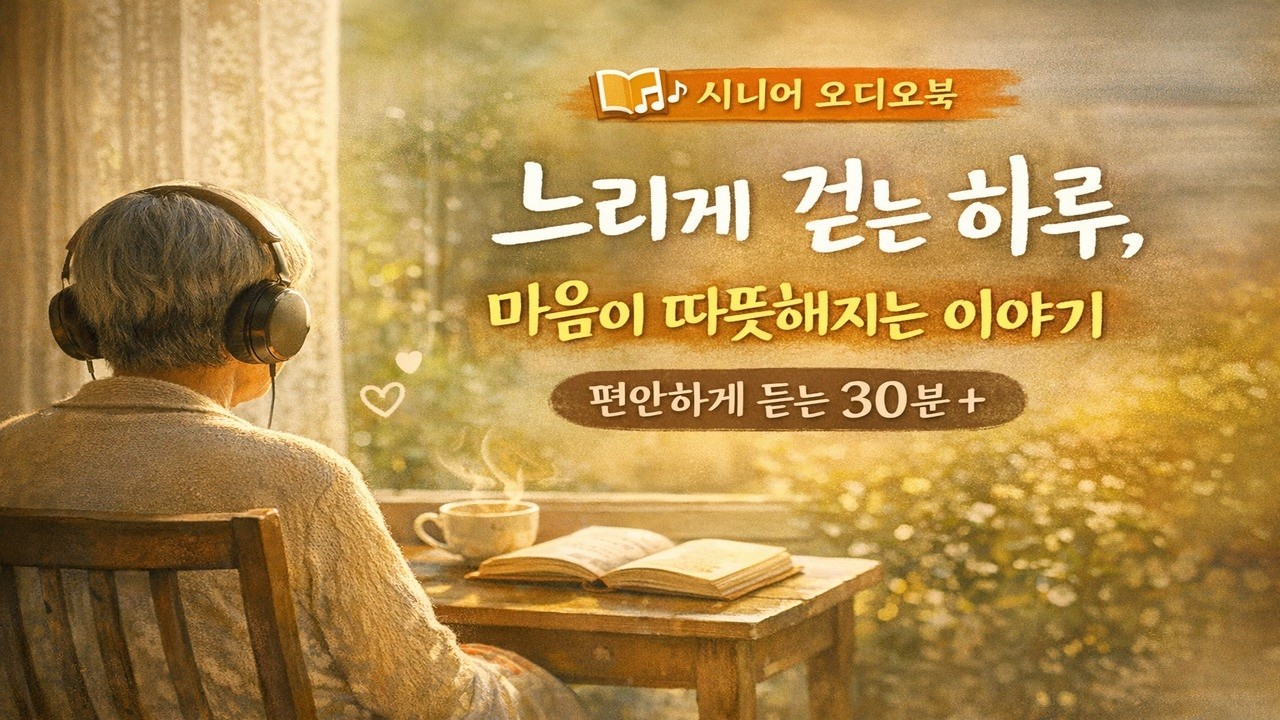 느리게 걷는 하루, 마음이 따뜻해지는 이야기
