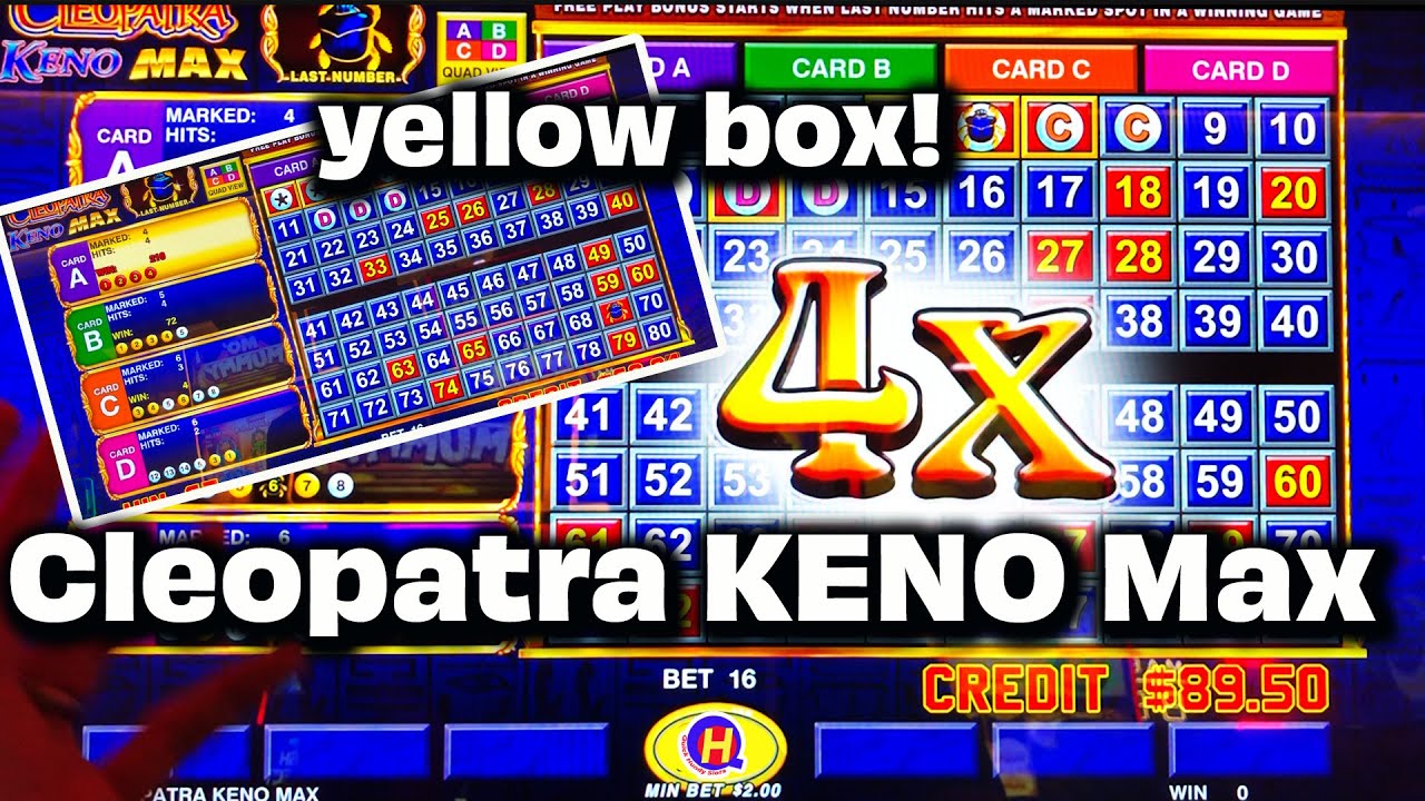 Gettin' Jiggy wit Cleopatra KENO Max and 8-Card at Palms Las Vegas!