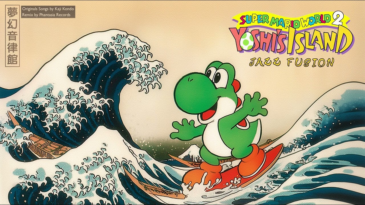 Mario Yoshi's Island but it's Japanese Jazz Fusion
