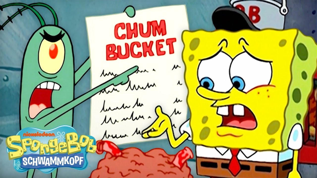 SpongeBob | ALLE Abfalleimer-Angestellten ALLER ZEITEN! | SpongeBob Schwammkopf