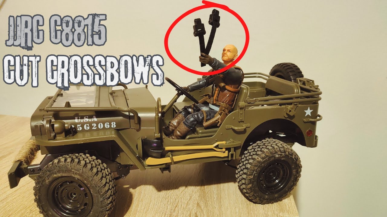 JJRC C8815  CUTTING CROSSBOWS IMPROVES PERFORMANCE UNBOXING 1/10 SCALE  Jeep Willys Military
