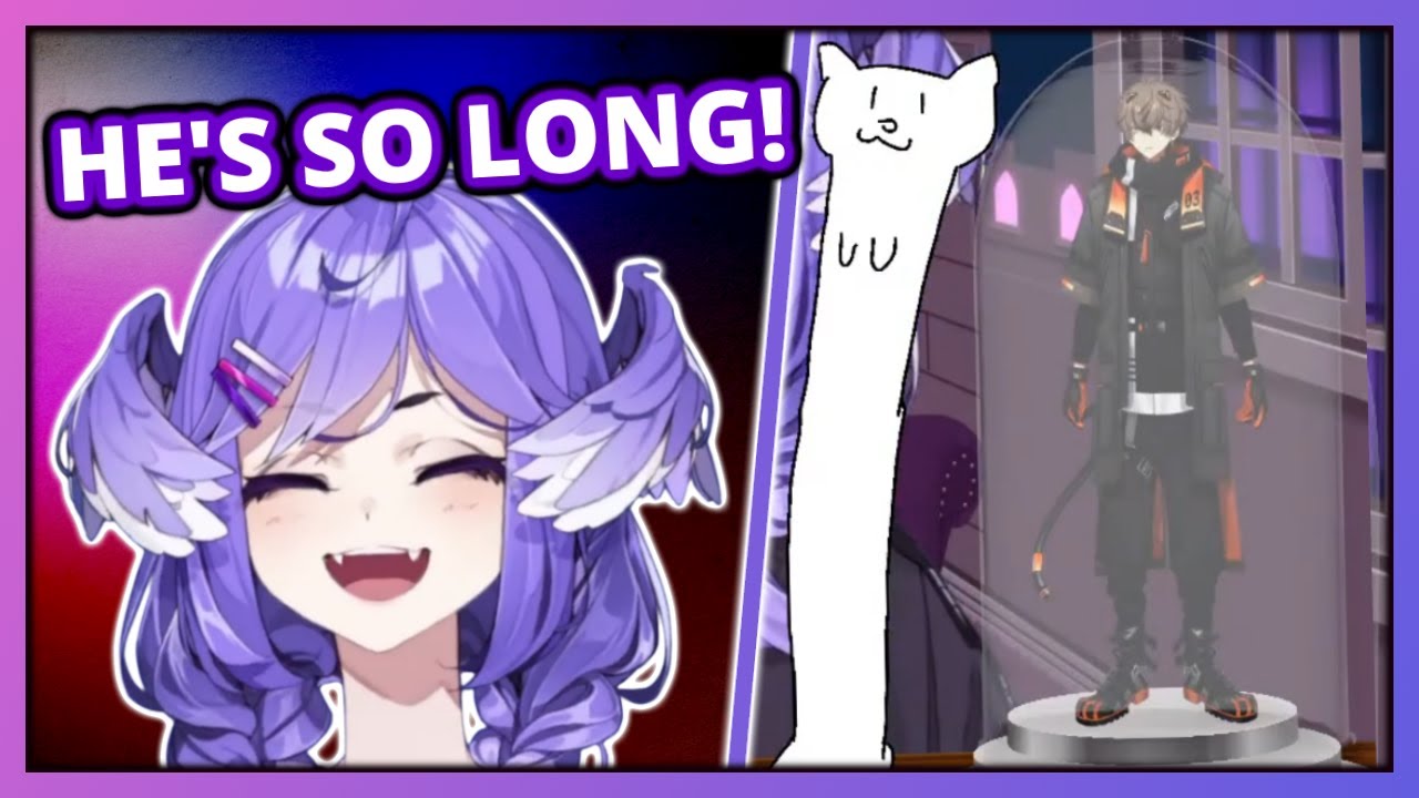 Selen discovers Alban is a longcat