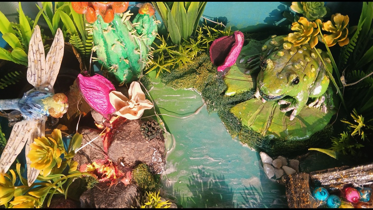 Story-crafting: Azul (The Dragonfly) Meets Random (The Frog)