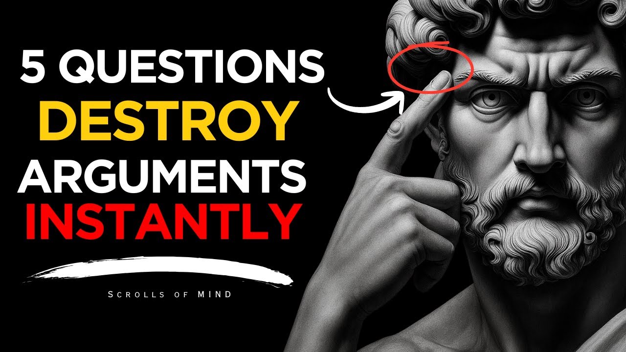 5 Socratic Questions That Destroy Any Argument in 30 Seconds l Stoic Method