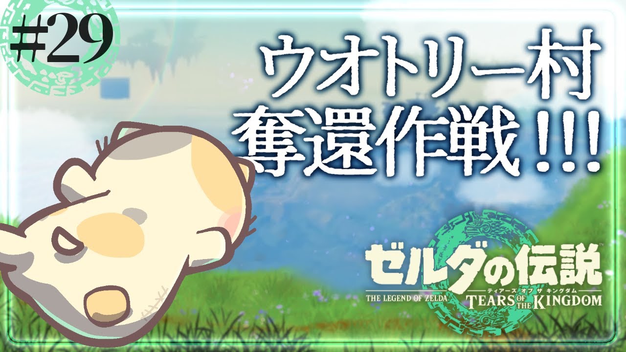 【ティアキン】#29 とりもどせ！ウオトリー村🔥🏹【ゼルダの伝説TOTK/ティアーズオブザキングダム/むぅたま VTuber】