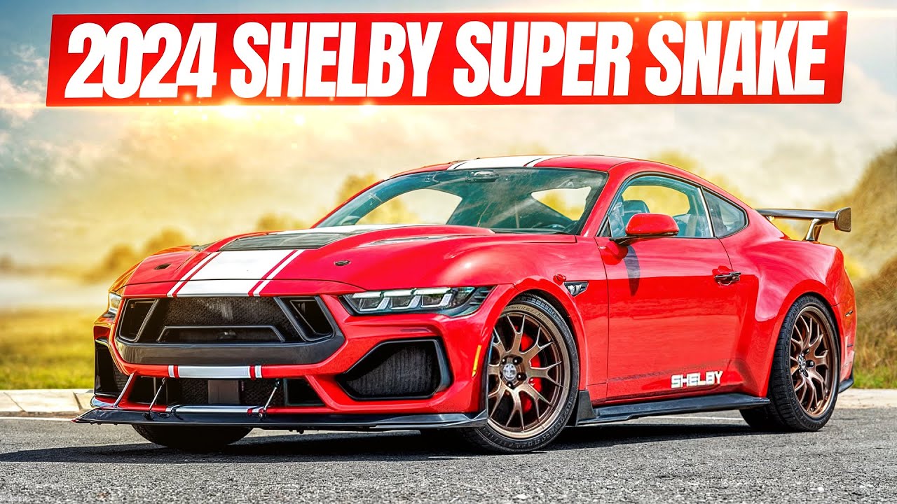Pure American Muscle! The 830HP 2024 Shelby Super Snake!
