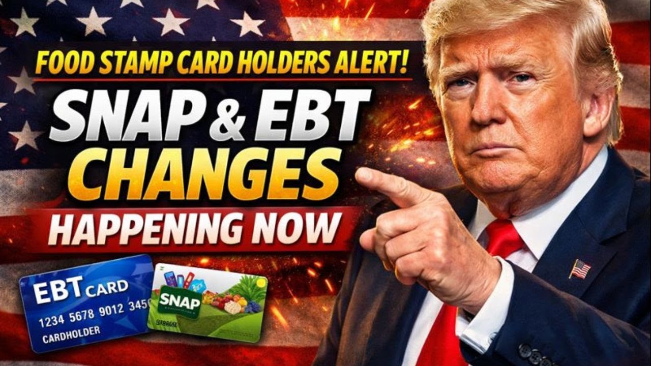 🚨 Food Stamp Card Holders Alert &mdash; SNAP & EBT Changes Happening Now 🚨