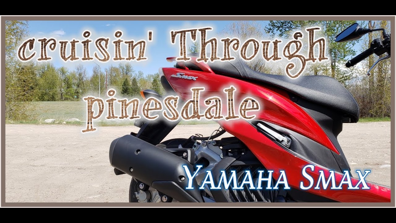 Cruisin' Through Pinesdale (Montana) - Yamaha Smax [4K]