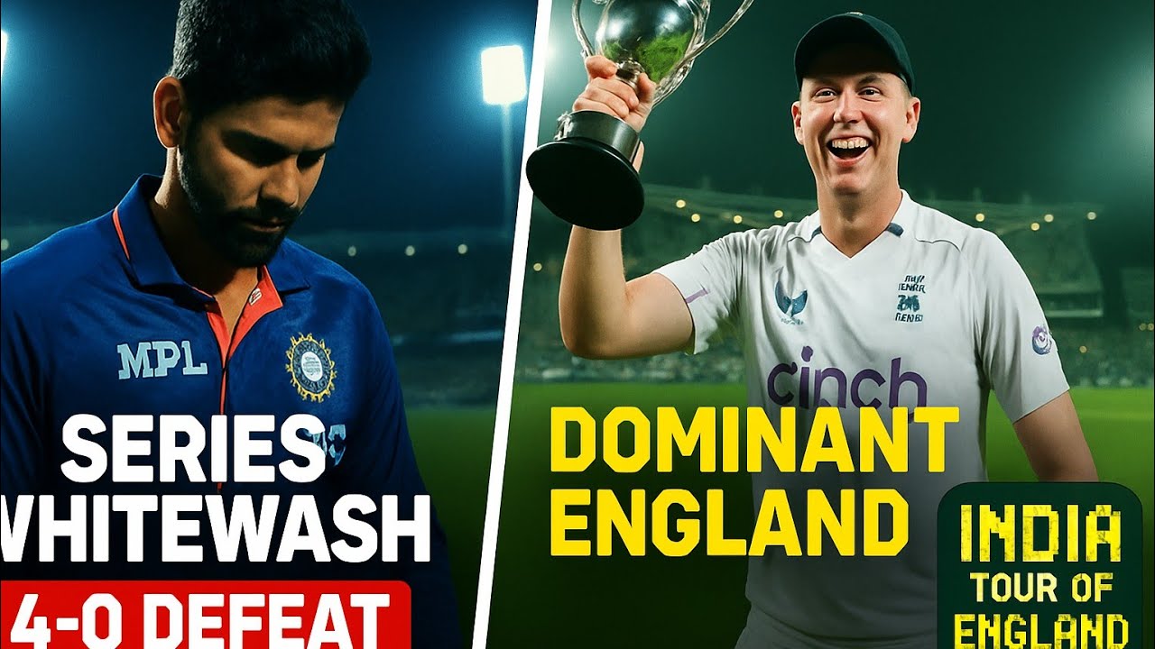 IND vs ENG: 4-0 Clean Sweep Humiliation! 🛑 Gambhir & Agarkar's Strategy Fully Exposed!