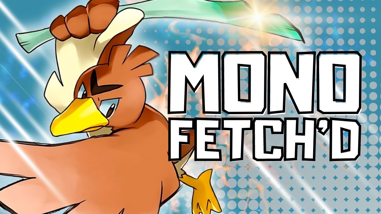 VOCÊ consegue zerar FIRERED com um FARFETCH'D? 🦆