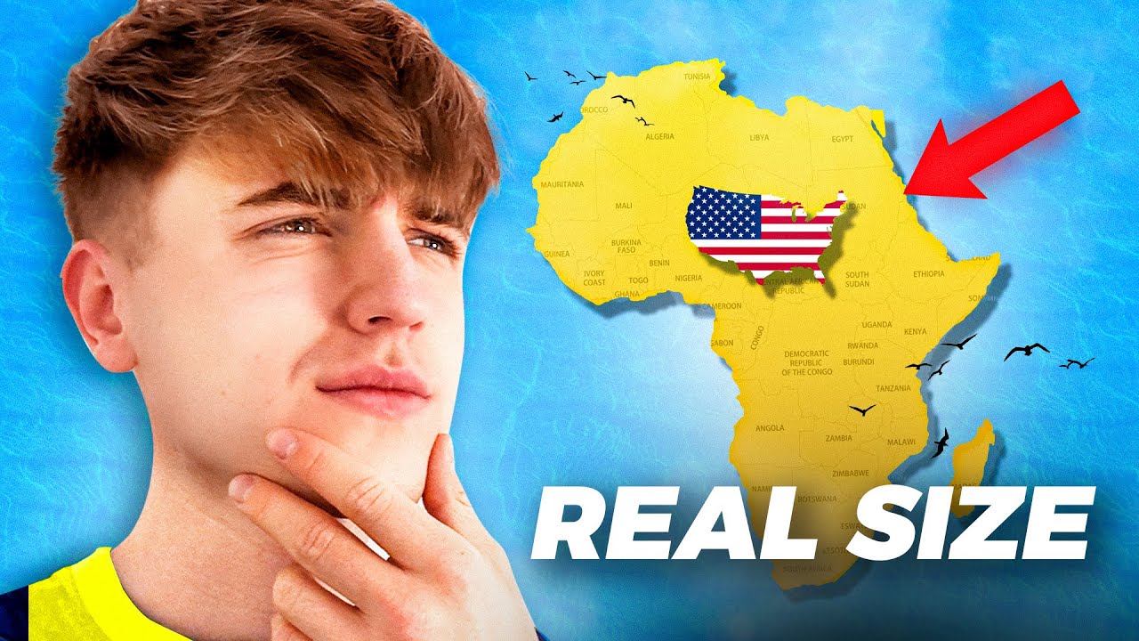 The True Sizes Of Country's