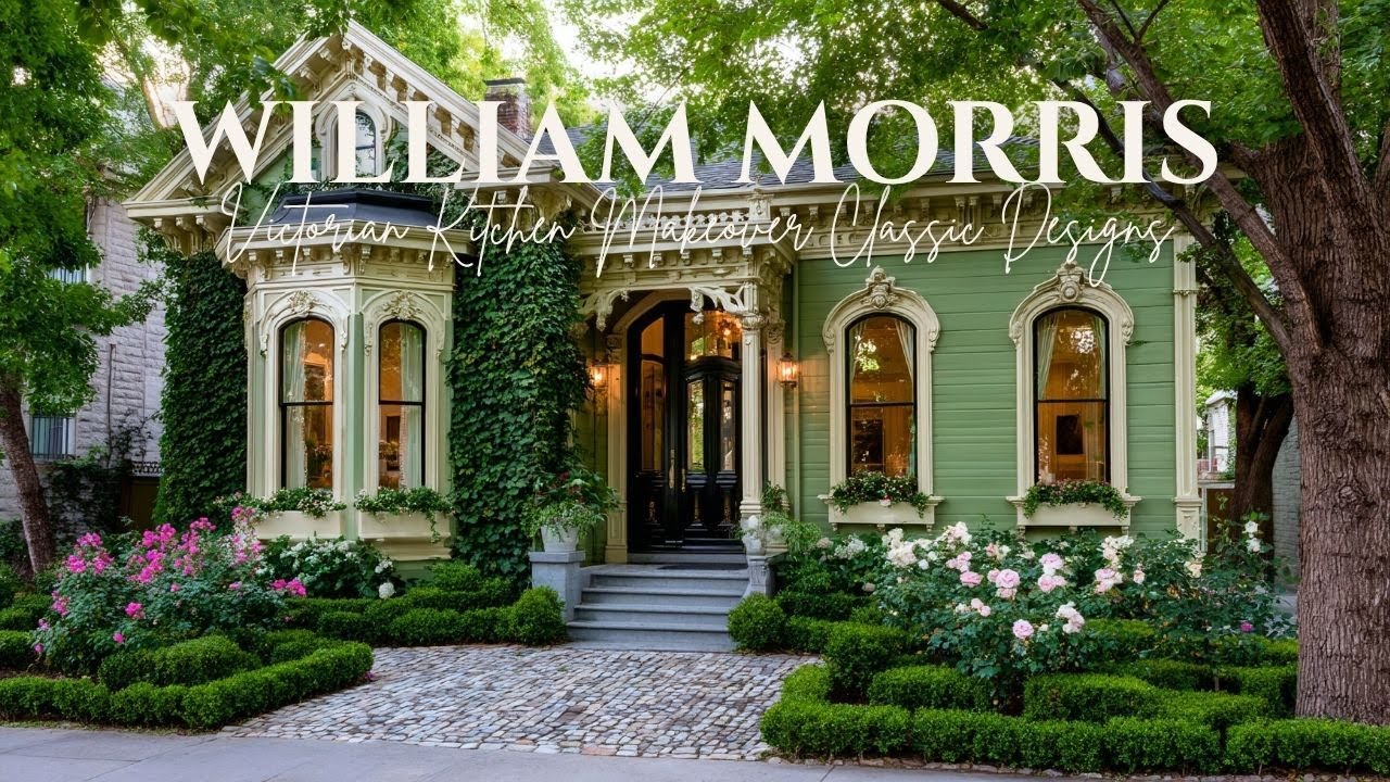 Victorian Kitchen Makeover Classic Designs Inspired by William Morris