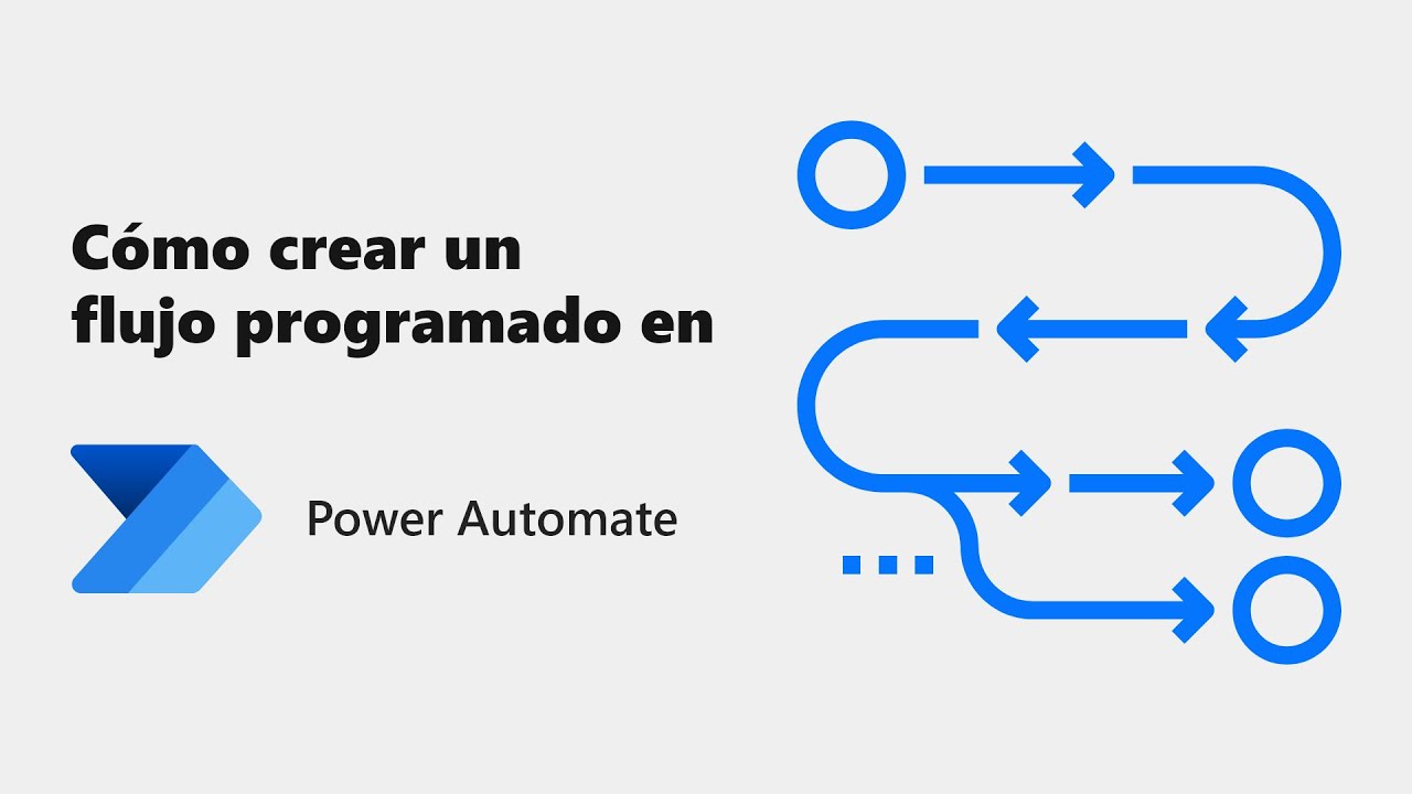 Cómo crear un flujo programado en Power Automate