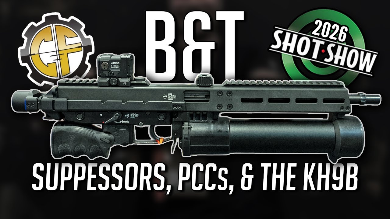The Best of B&T: Suppressors, APC9SD, & The KH9B | SHOT Show 2026