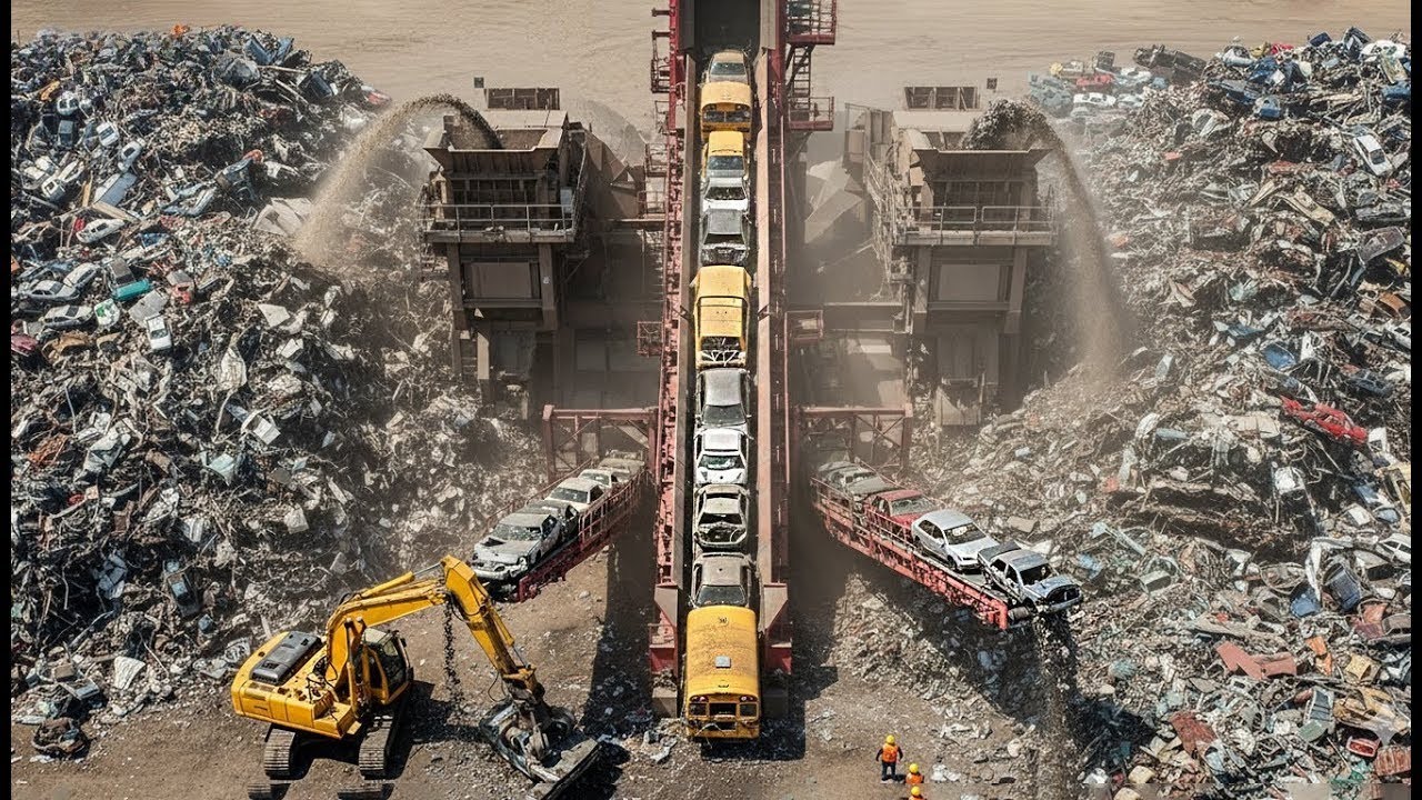 30 Most Insane Shredding & Crushing Machines That Obliterate Everything | Scrap Processing #2