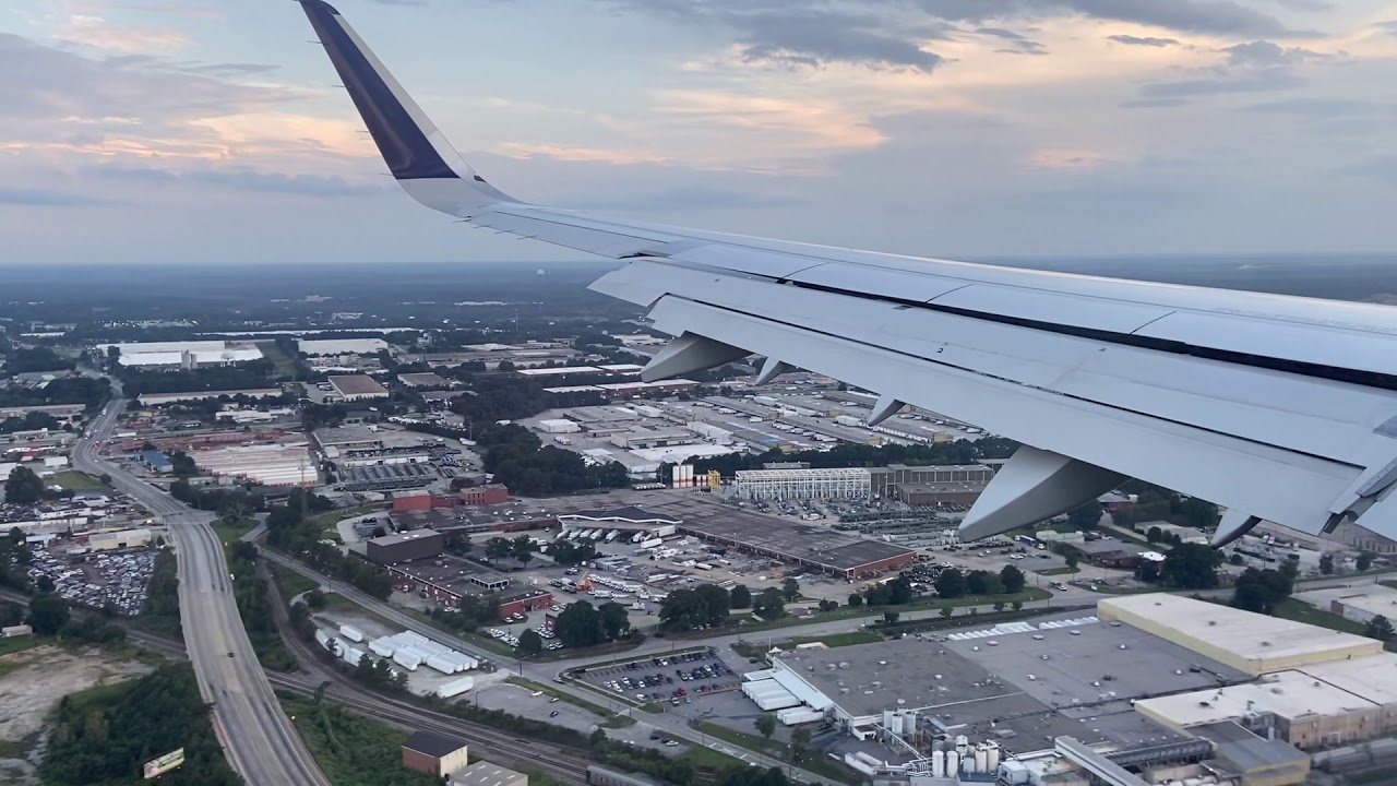 Delta Airlines A321 Landing in Atlanta (KABQ-KATL)