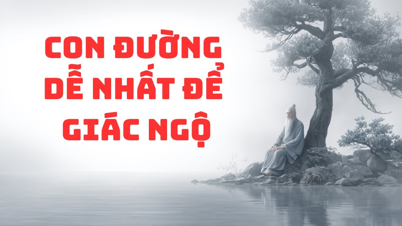 con đường dễ nhất để giác ngộ #tuệantriếtlý #trietlysong #songcham #baihoccuocsong