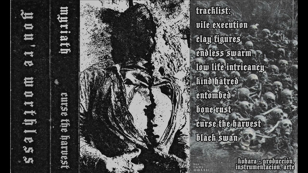myriath - curse the harvest [FULL ALBUM] (Raw Black Metal, Crust Punk)
