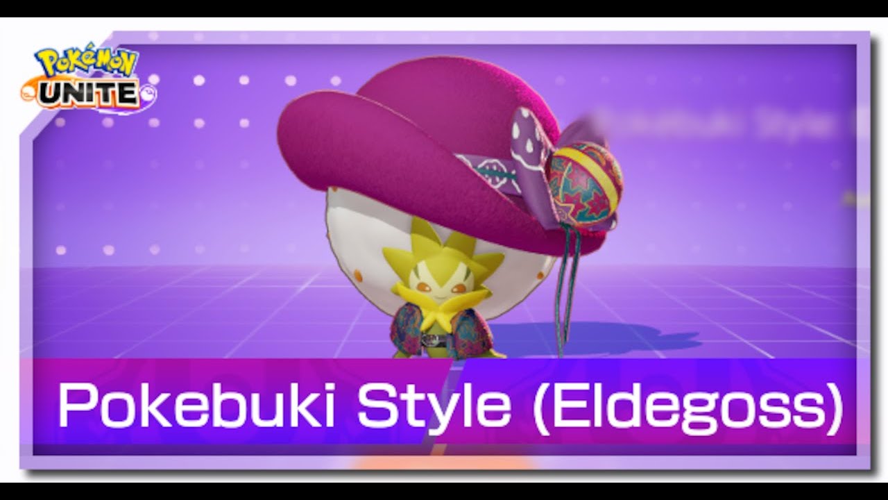 Pokemon Unite Pokebuki Eldegoss Pollen Puff Cotton Guard Build