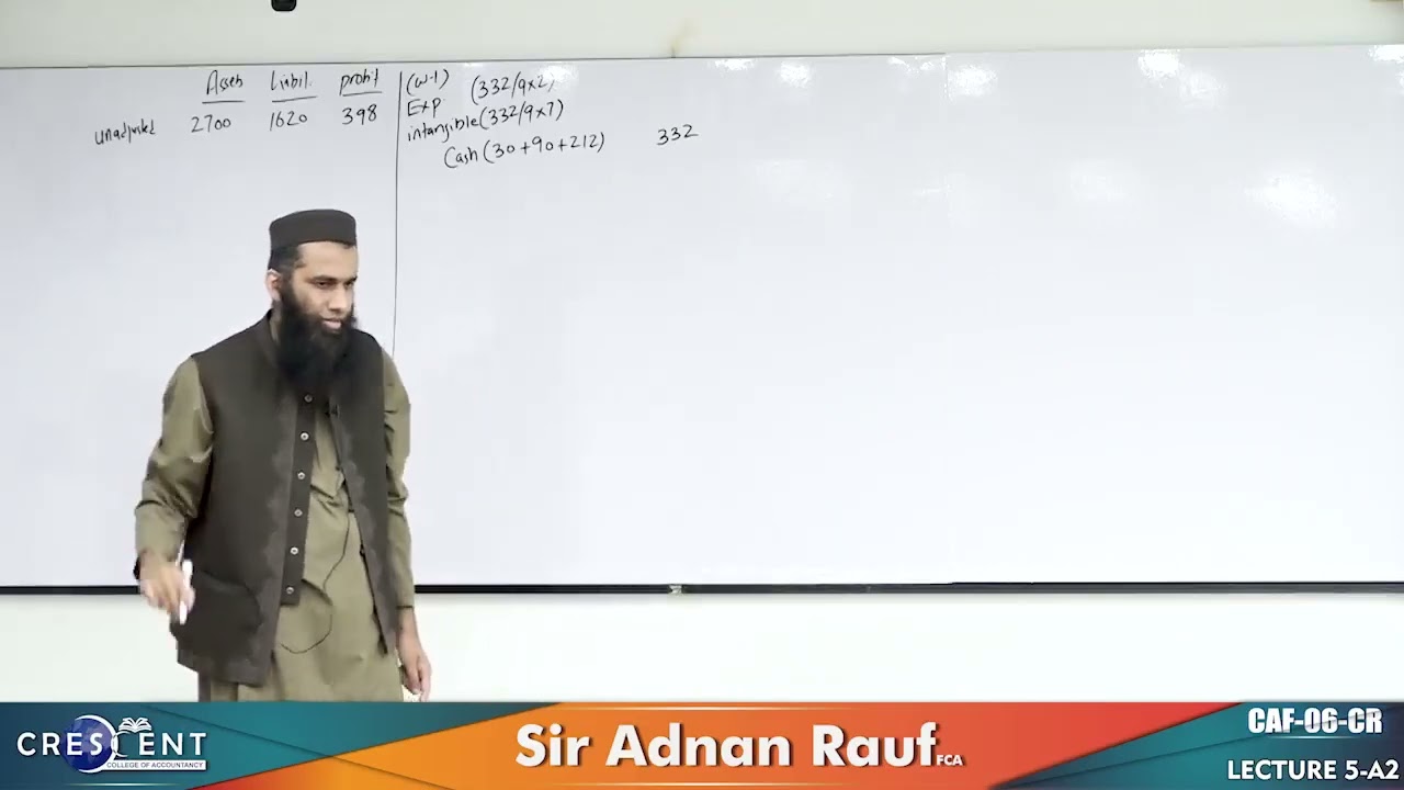 CAF 6 SIR ADNAN RAUF LECTURE 5 A2