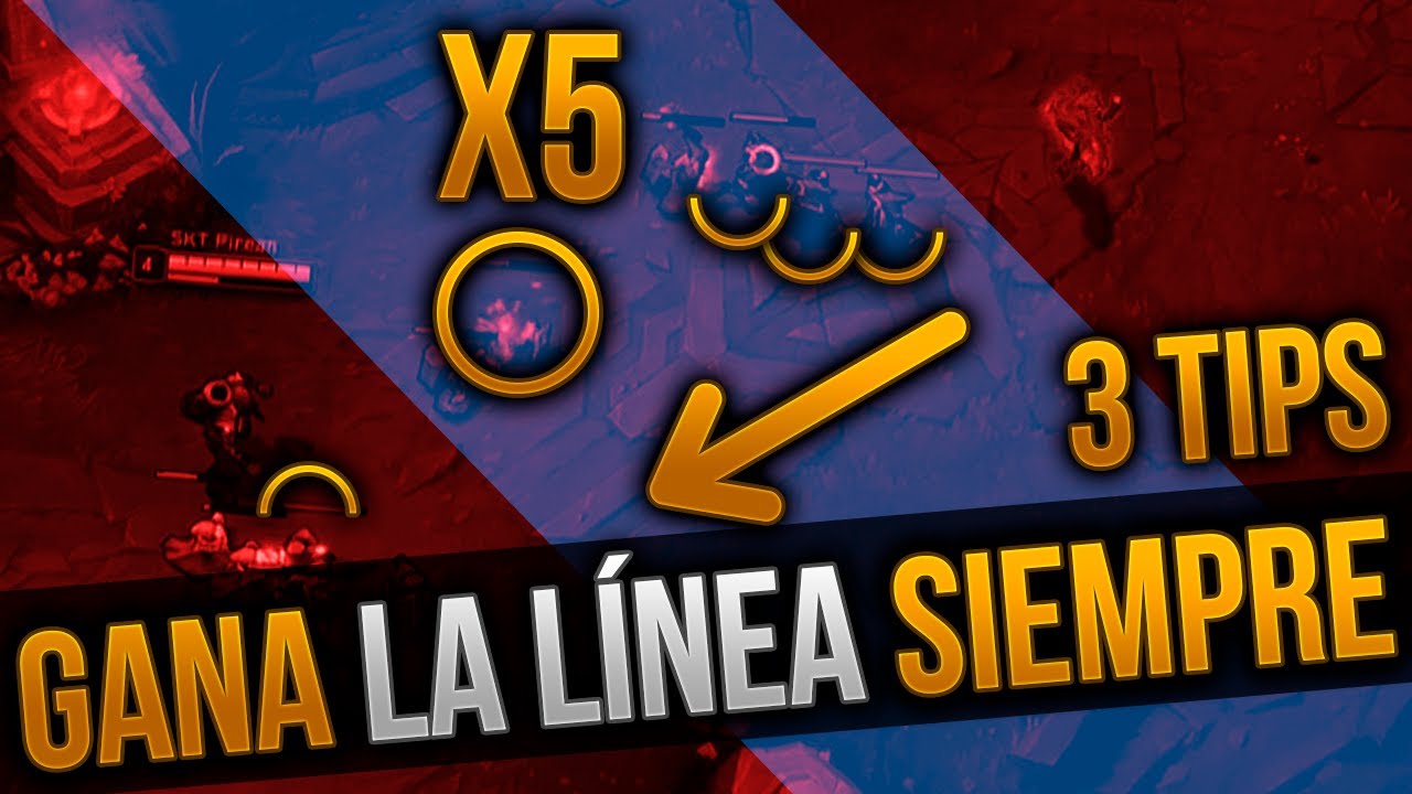 3 SECRETOS PARA GANAR LA LINEA SIEMPRE EN EL LOL!!!