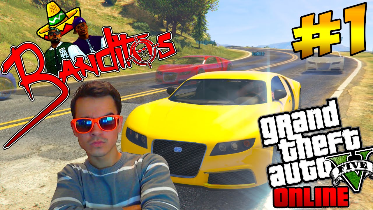 GTA 5 NEXT GEN : Online mit Freunden #1 [FACECAM] - DIE BANDITOS CREW !! HD