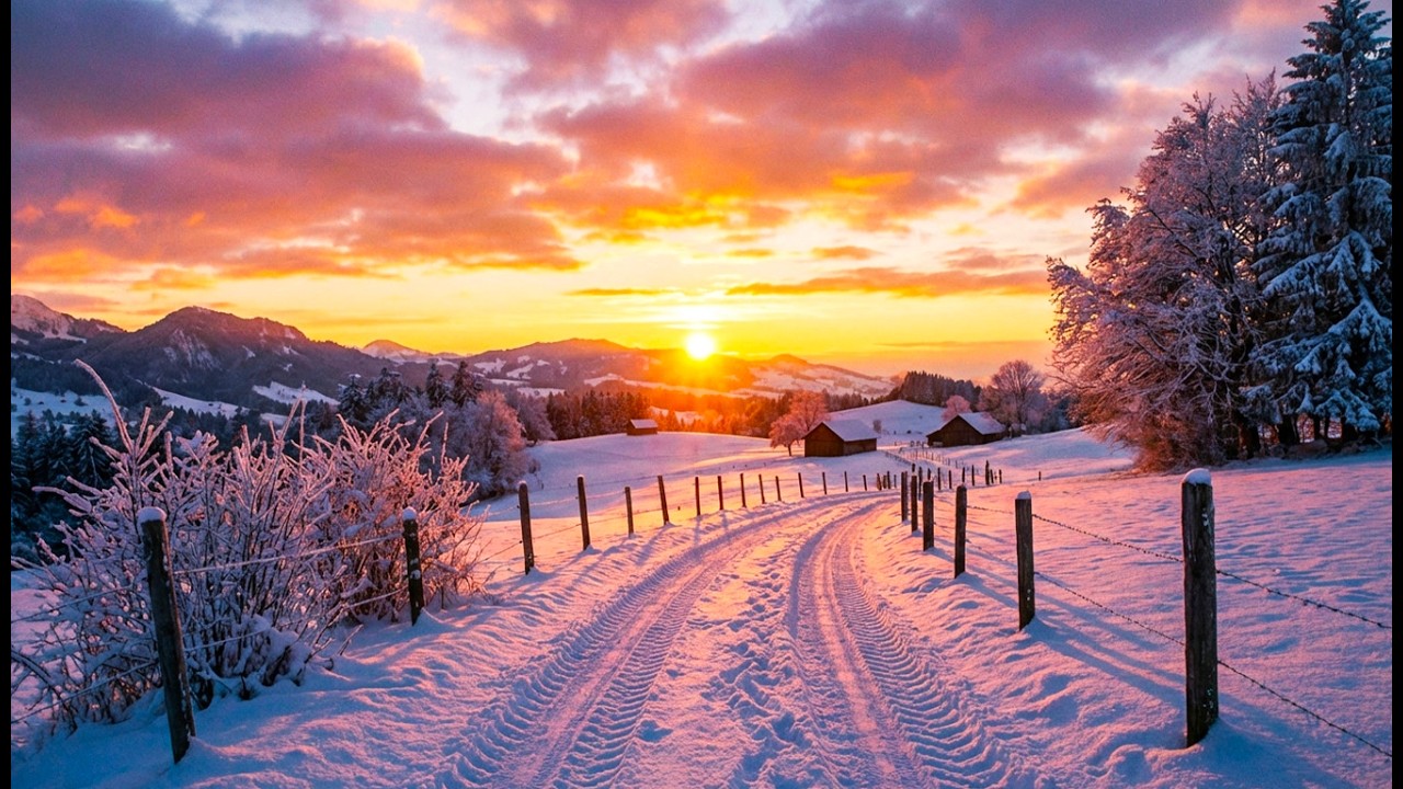 Silent Winter Walk in Switzerland 🇨🇭