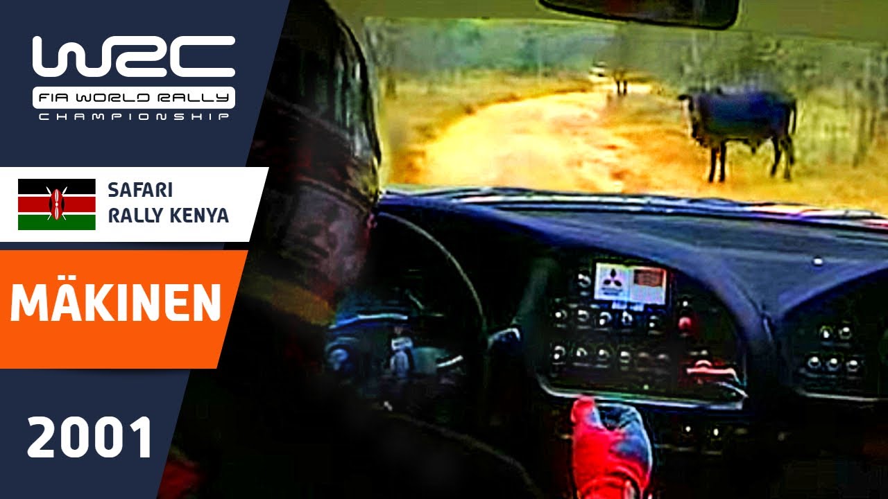 Safari Rally Kenya Classic Onboard - 2001 Tommi M&auml;kinen - Mitsubishi Evo -  Part 1