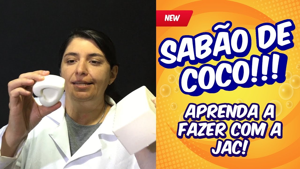 COMO FAZER SABÃO DE COCO VERDADEIRO