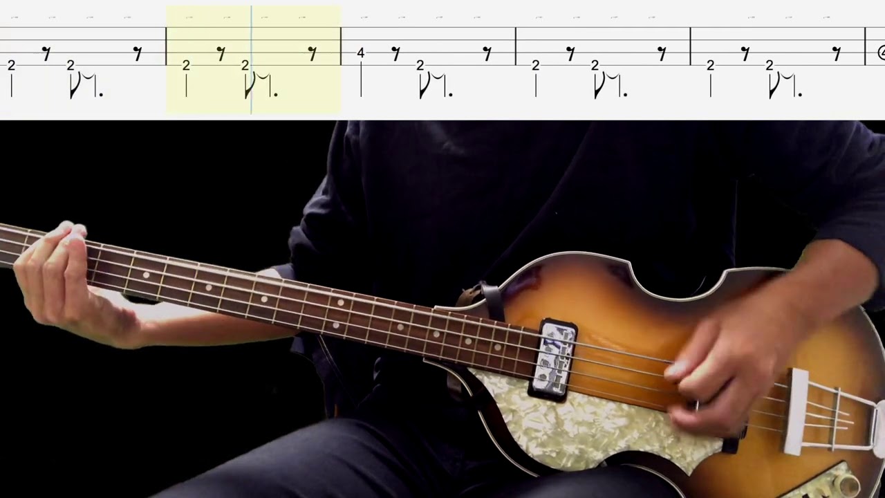 Bass TAB : Wait - The Beatles