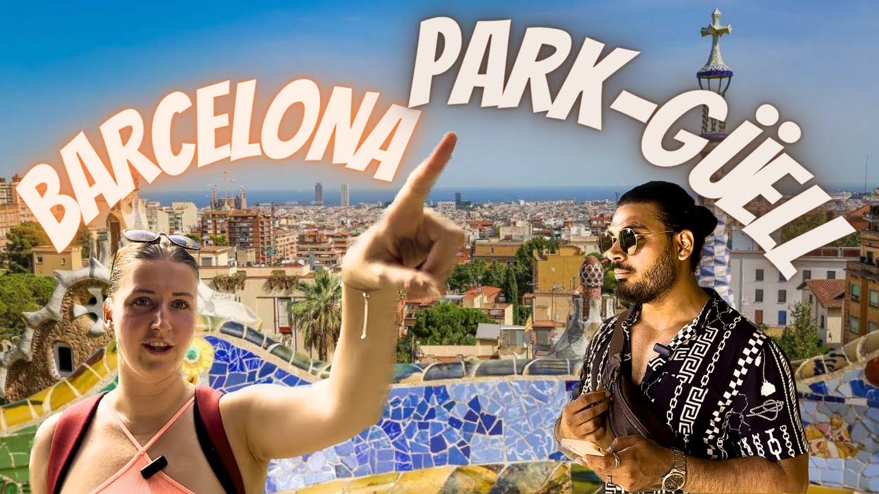 Park Güell / Extreme Hot Day in Barcelona 🇪🇸 Spain