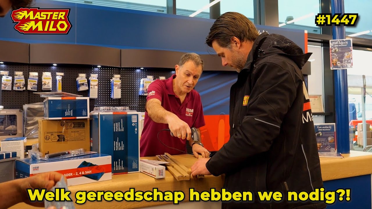 Werkbus inrichten met HBM gereedschap! #1447