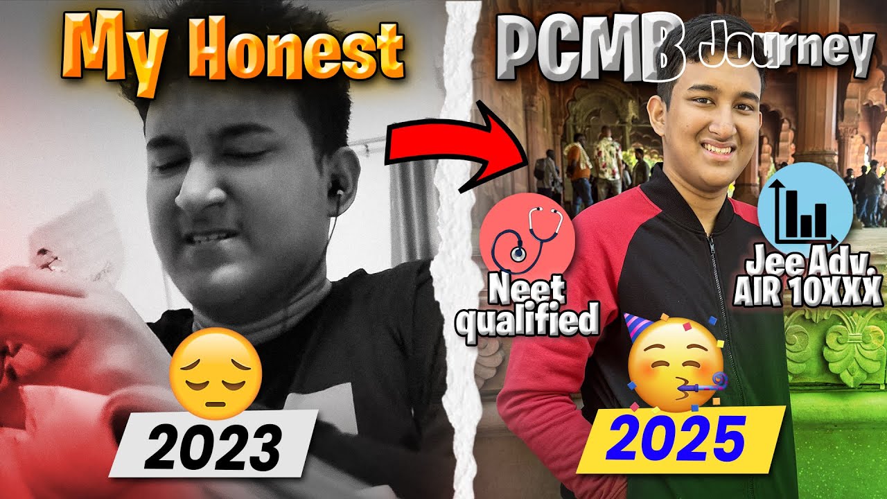 My HONEST PCMB Journey🔥 How I Cracked Both JEE And NEET Ft.@PhysicsWallah