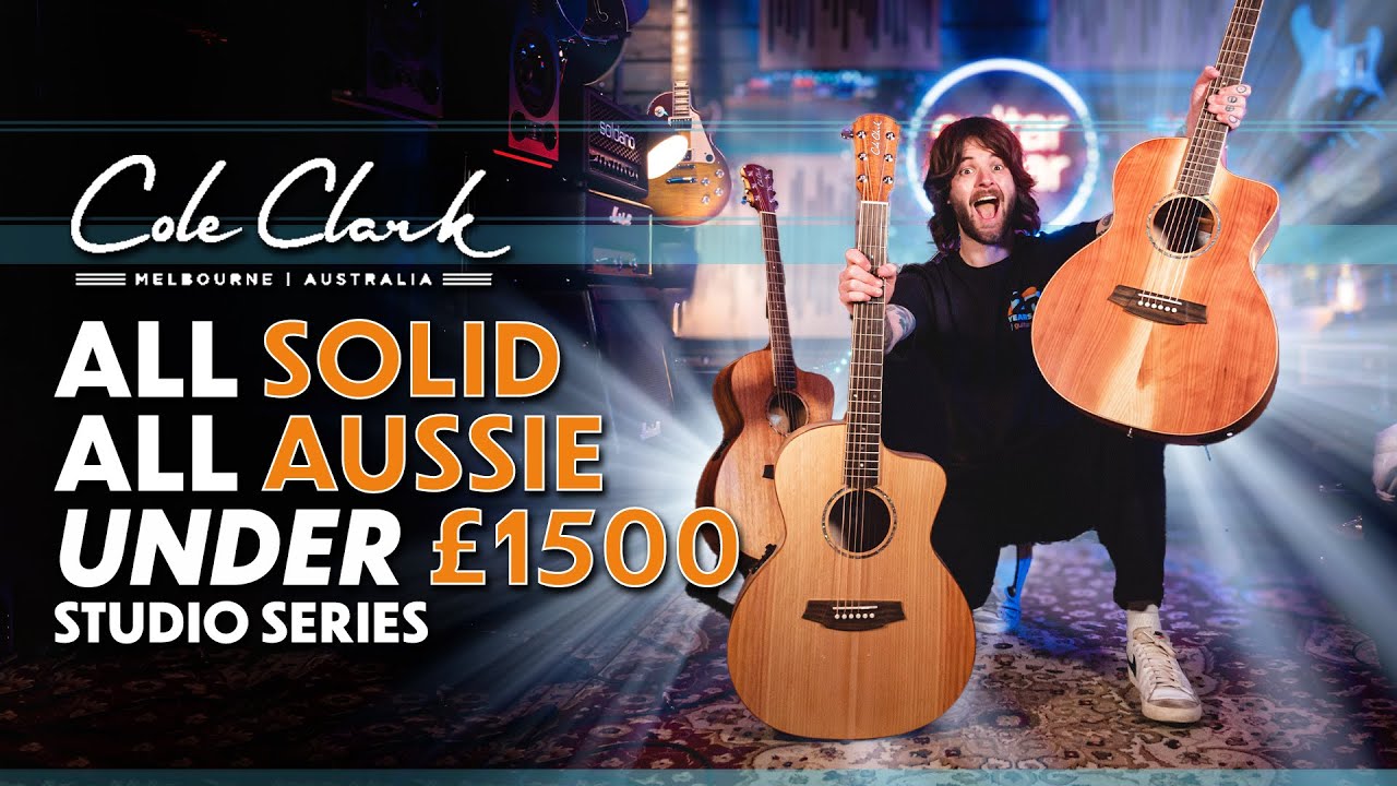 Cole Clark Studio GA | All Solid Acoustics from Australia