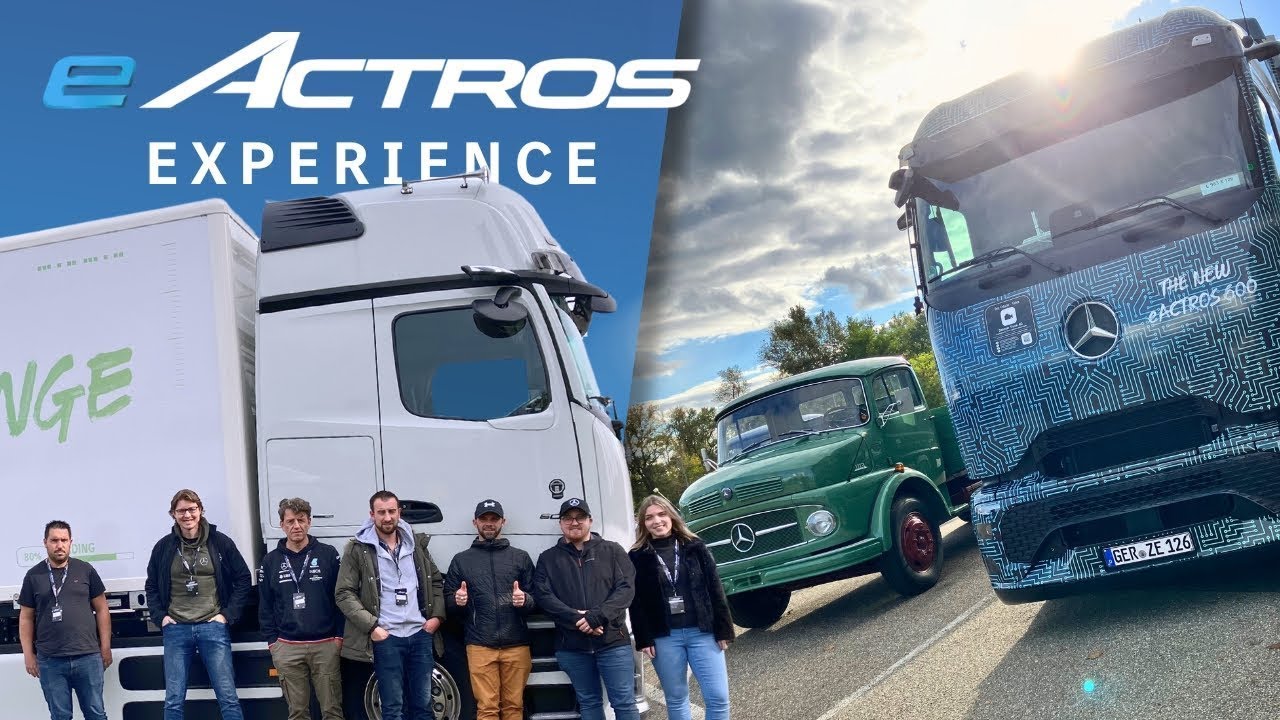 eACTROS EXPERIENCE : ils ont conduit l'eActros 600