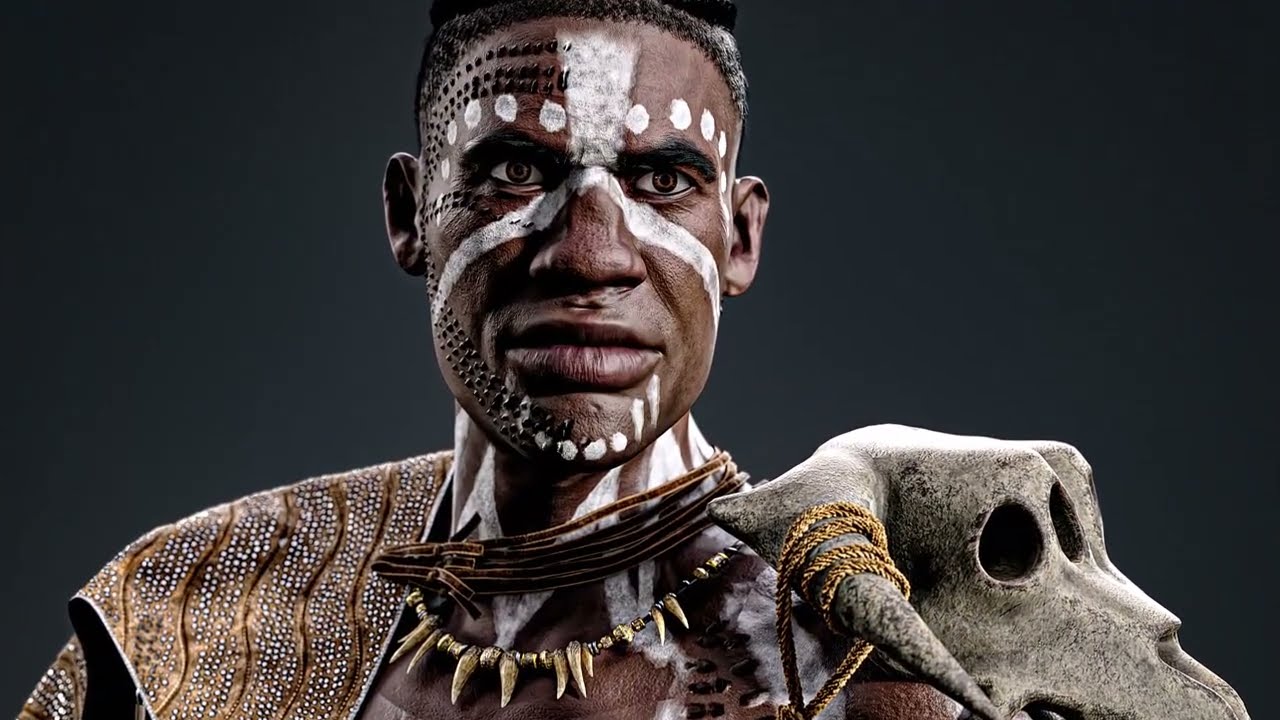 Character Series - Step-by-Step Guide to Crafting an African Warrior with Realistic Clothing