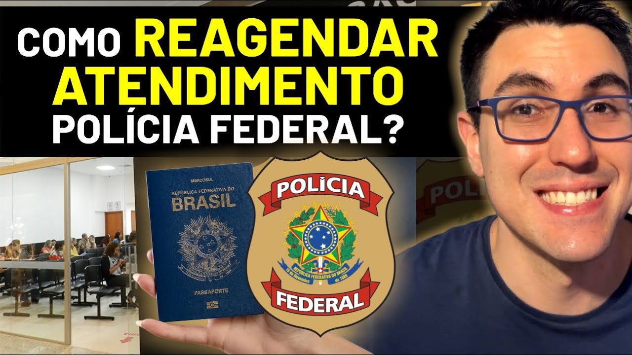 COMO REAGENDAR um ATENDIMENTO na POLÍCIA FEDERAL para tirar o PASSAPORTE? PASSO A PASSO