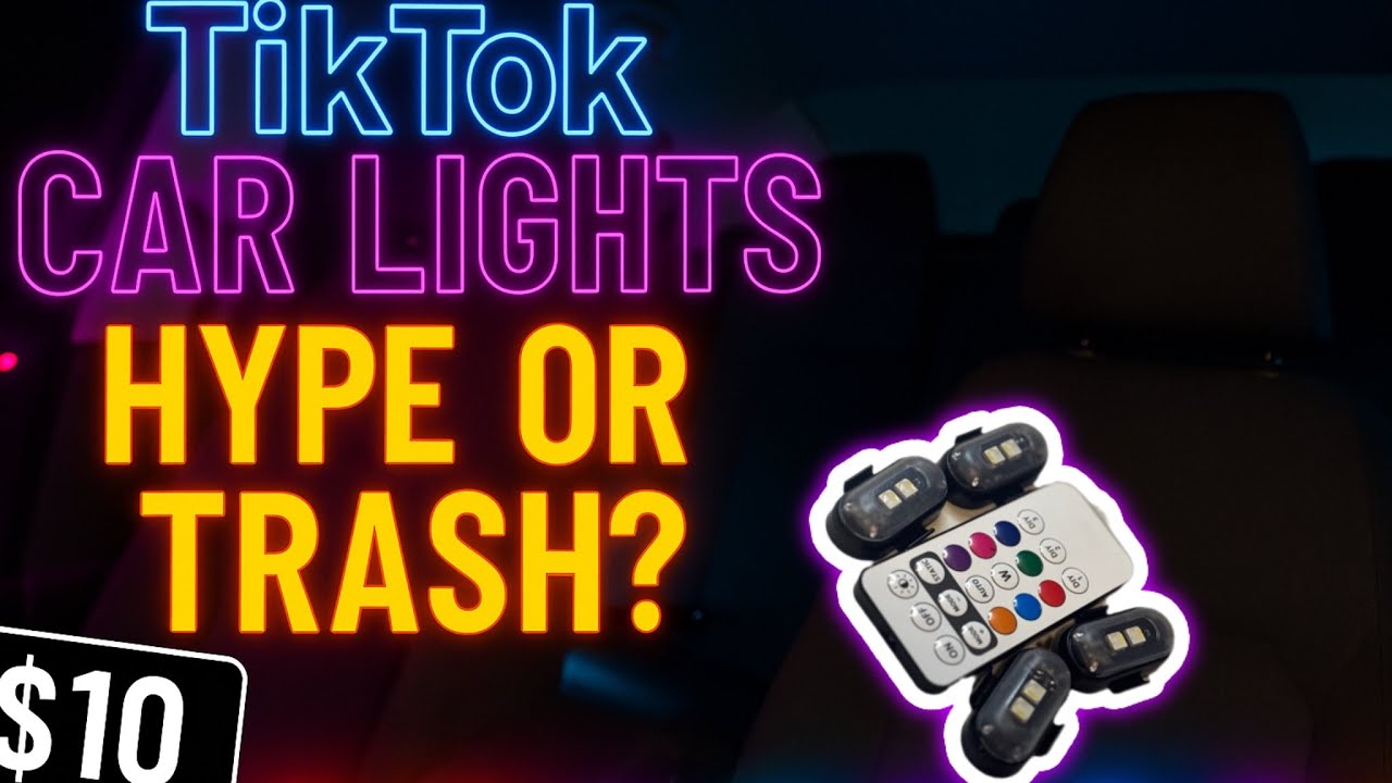I Bought the TikTok LED Car Lights… Here’s What Happened ONLY $20